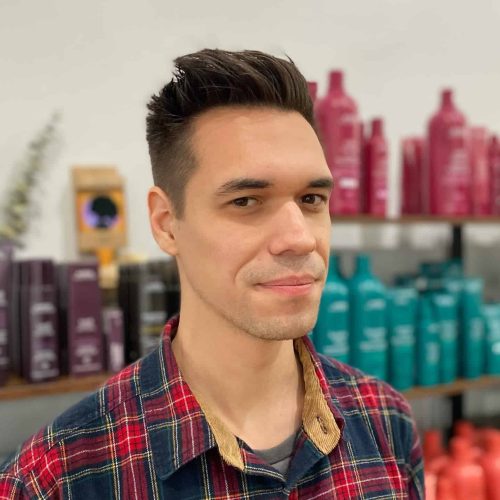 Short Taper Fade Haircut With Clean Lines In South Grand St Louis